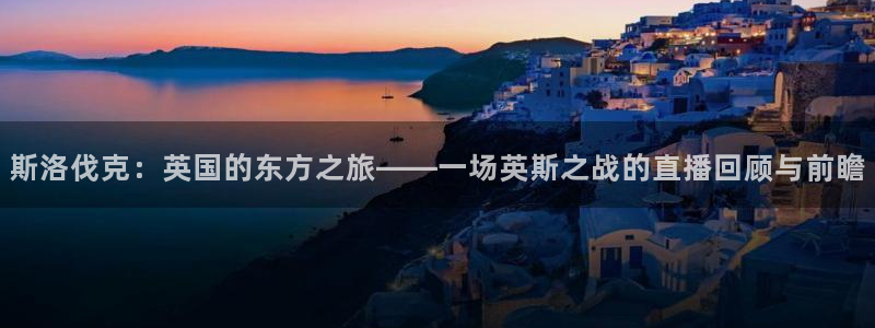 飞速直播足球直播nba直播吧：斯洛伐克：英国的东方之旅——一场英斯之战的直播回顾与前瞻